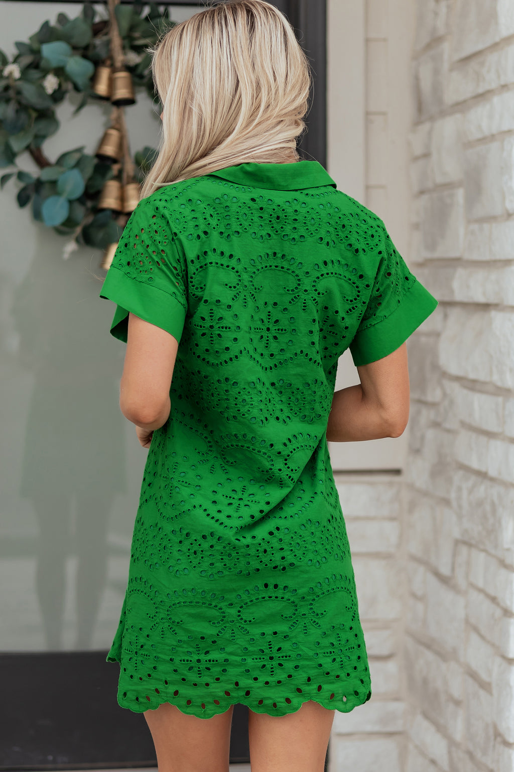 DREAM ON EYELET DRESS