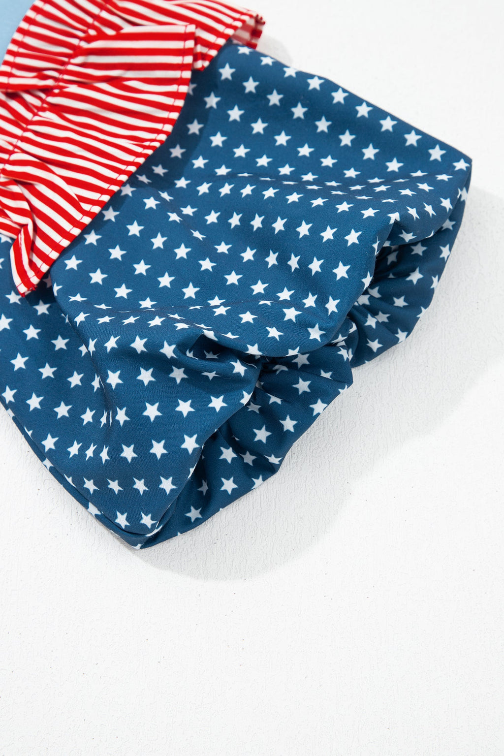 STARS & STRIPES PUFF SLEEVE TOP