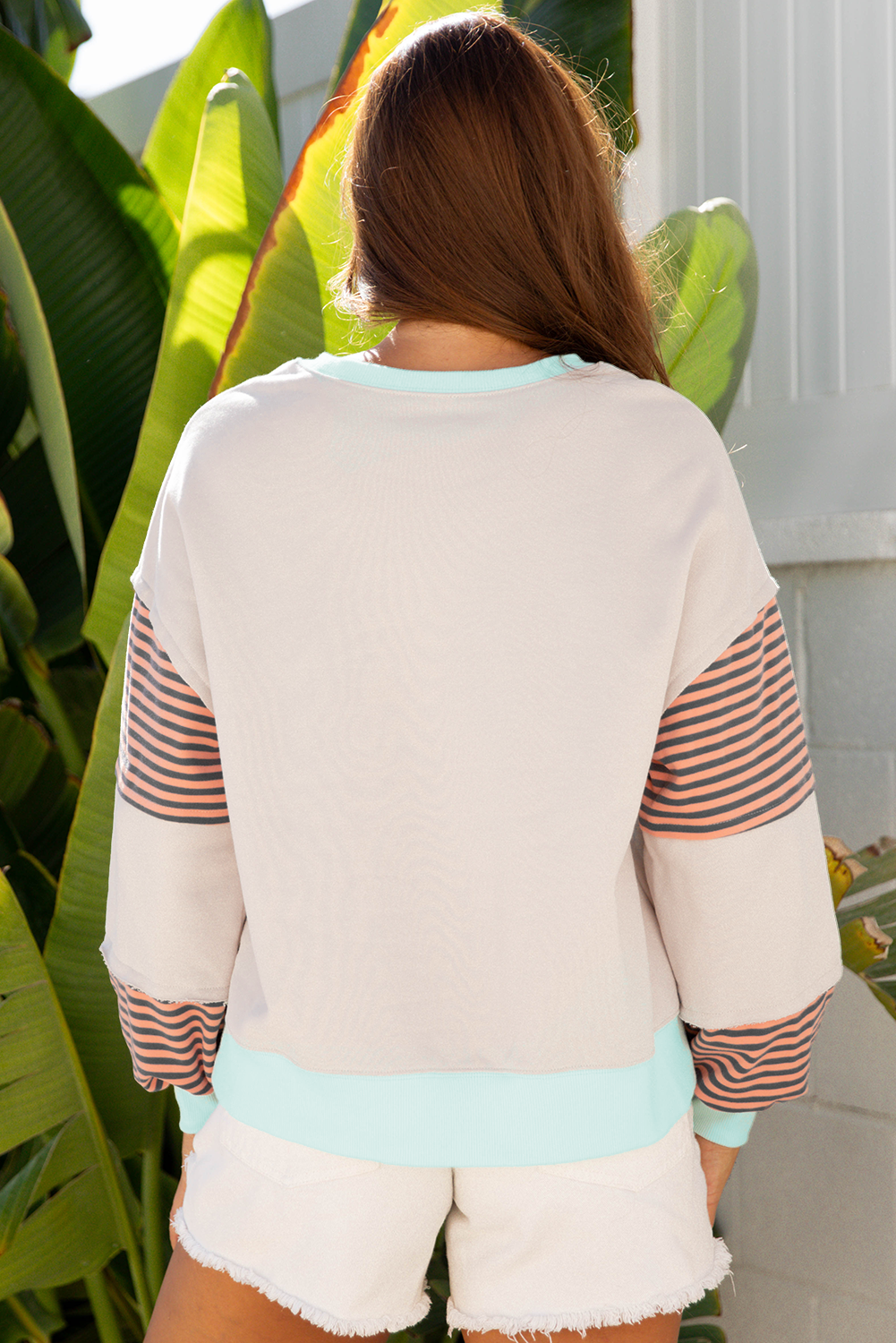 JACY COLORBLOCK SWEATERSHIRT