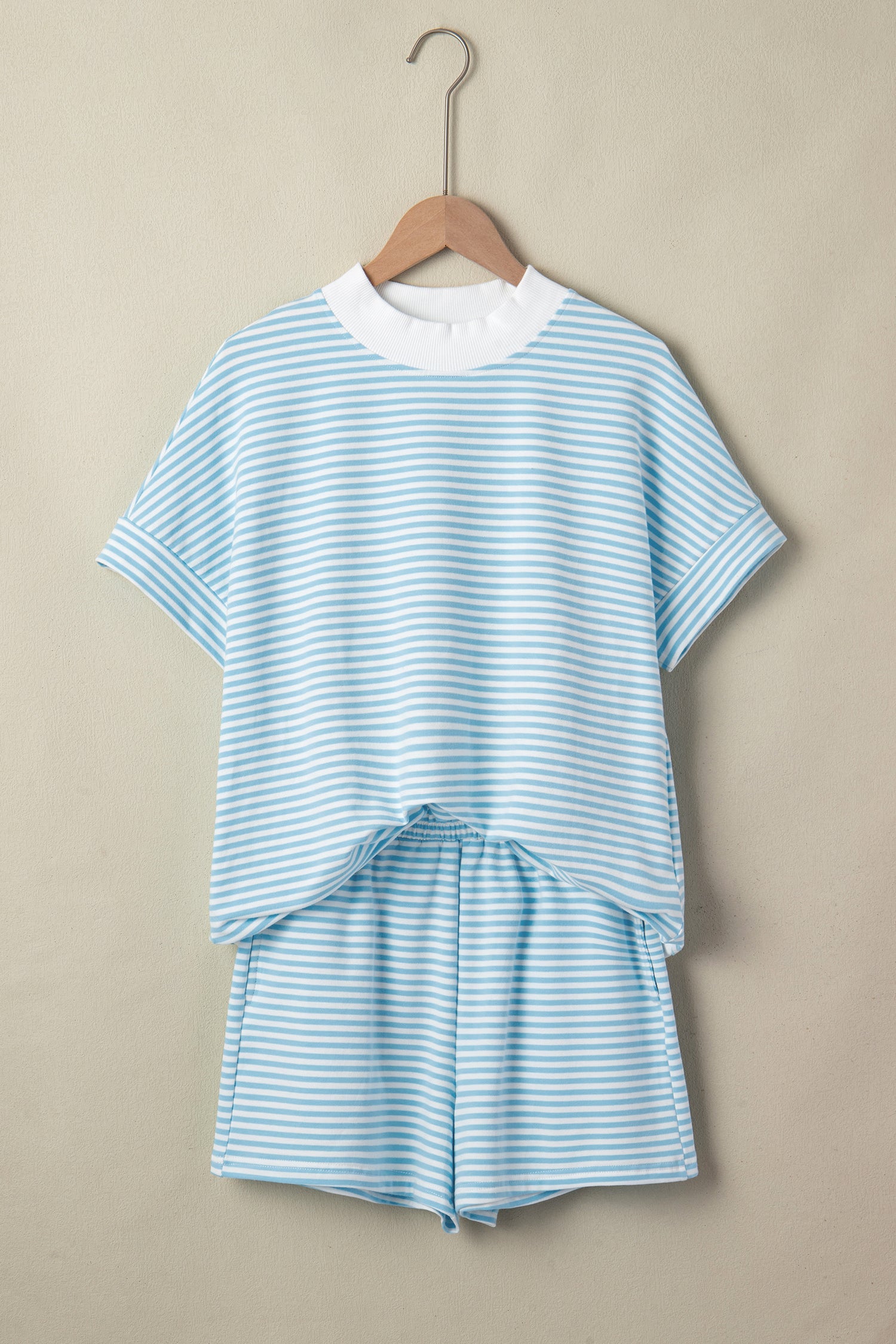 STRIPES & ME SHORT SLEEVE SET