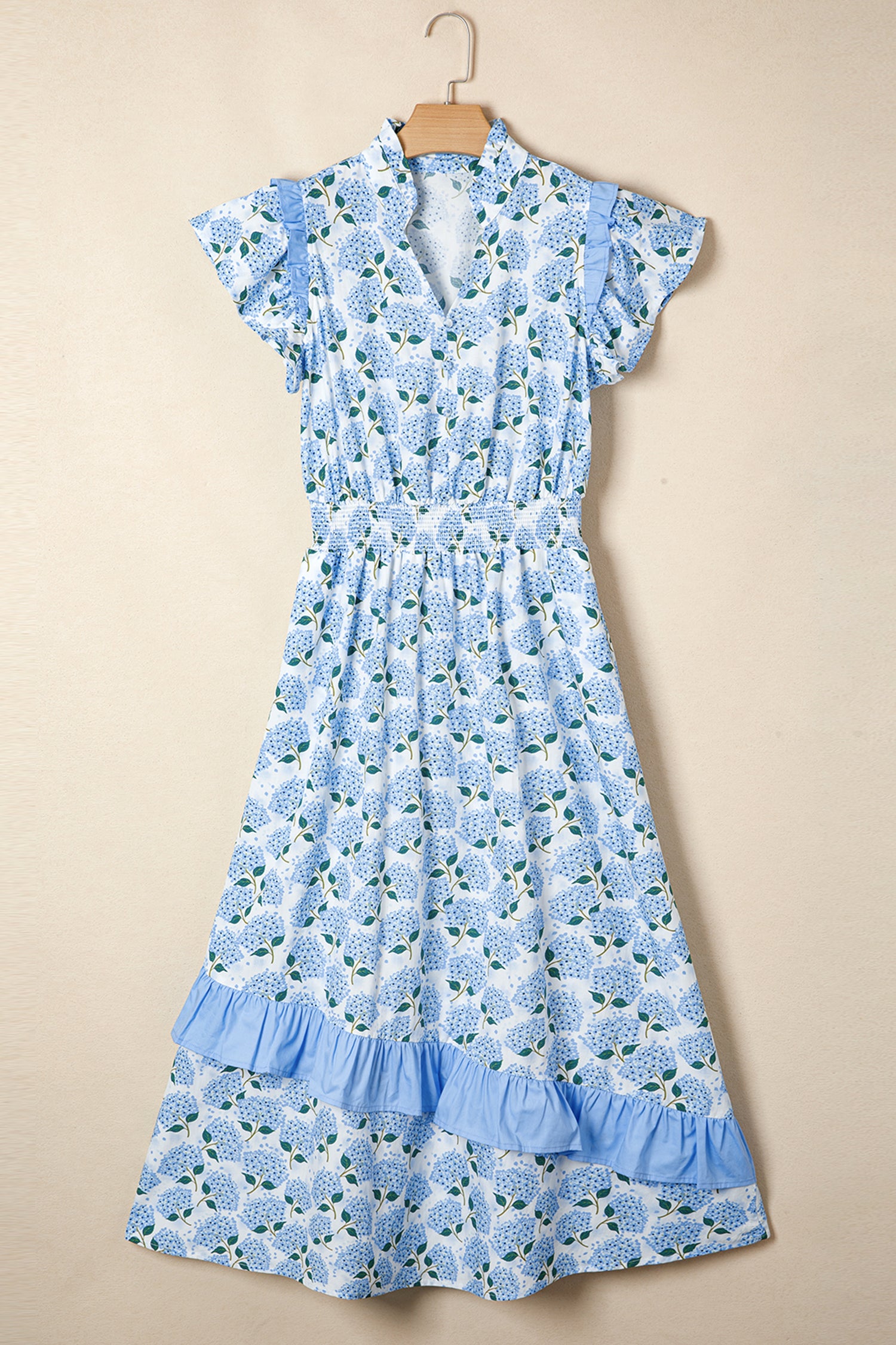 LOVELY HYDRANGEA DRESS