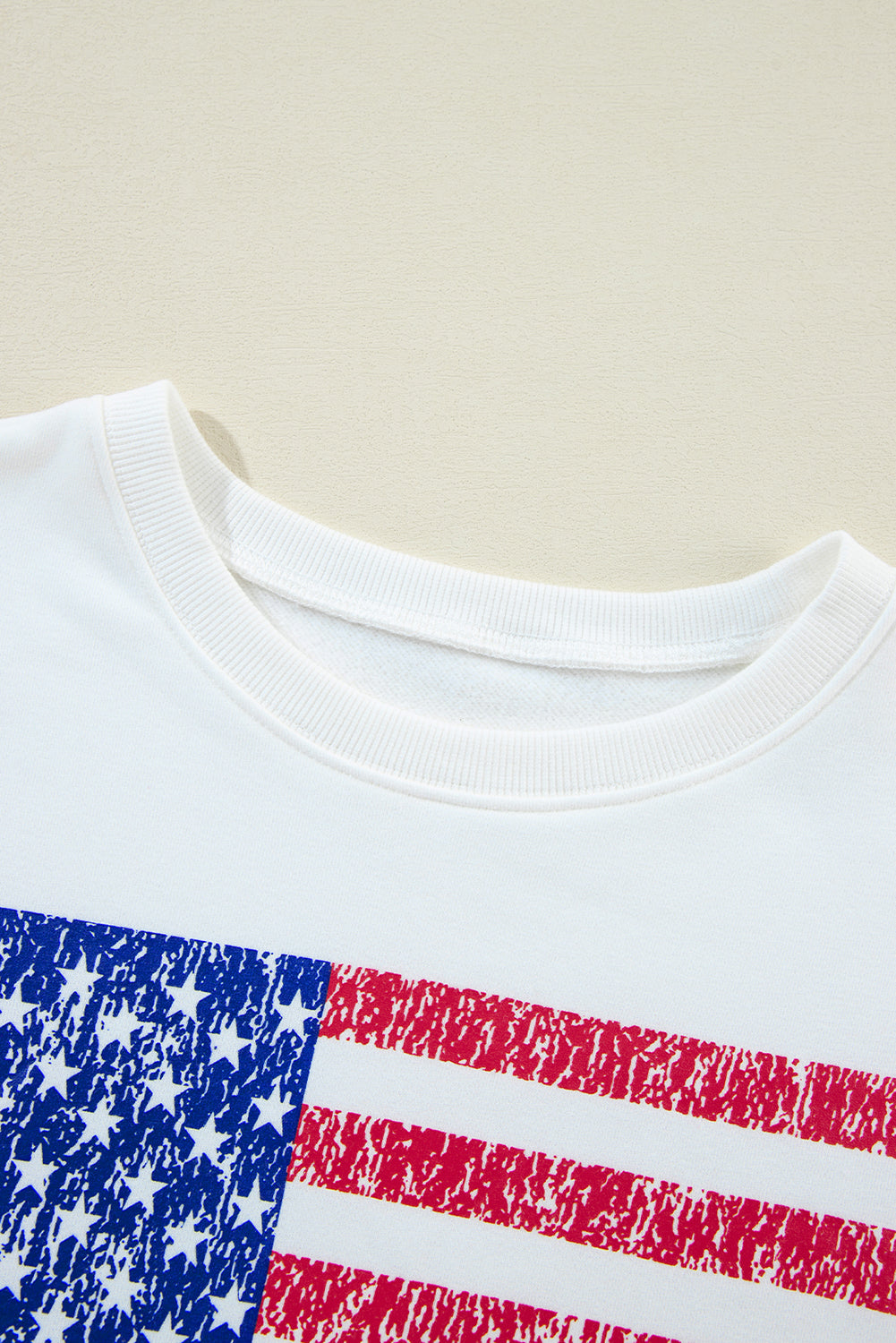 USA LONG SLEEVE FLAG TOP