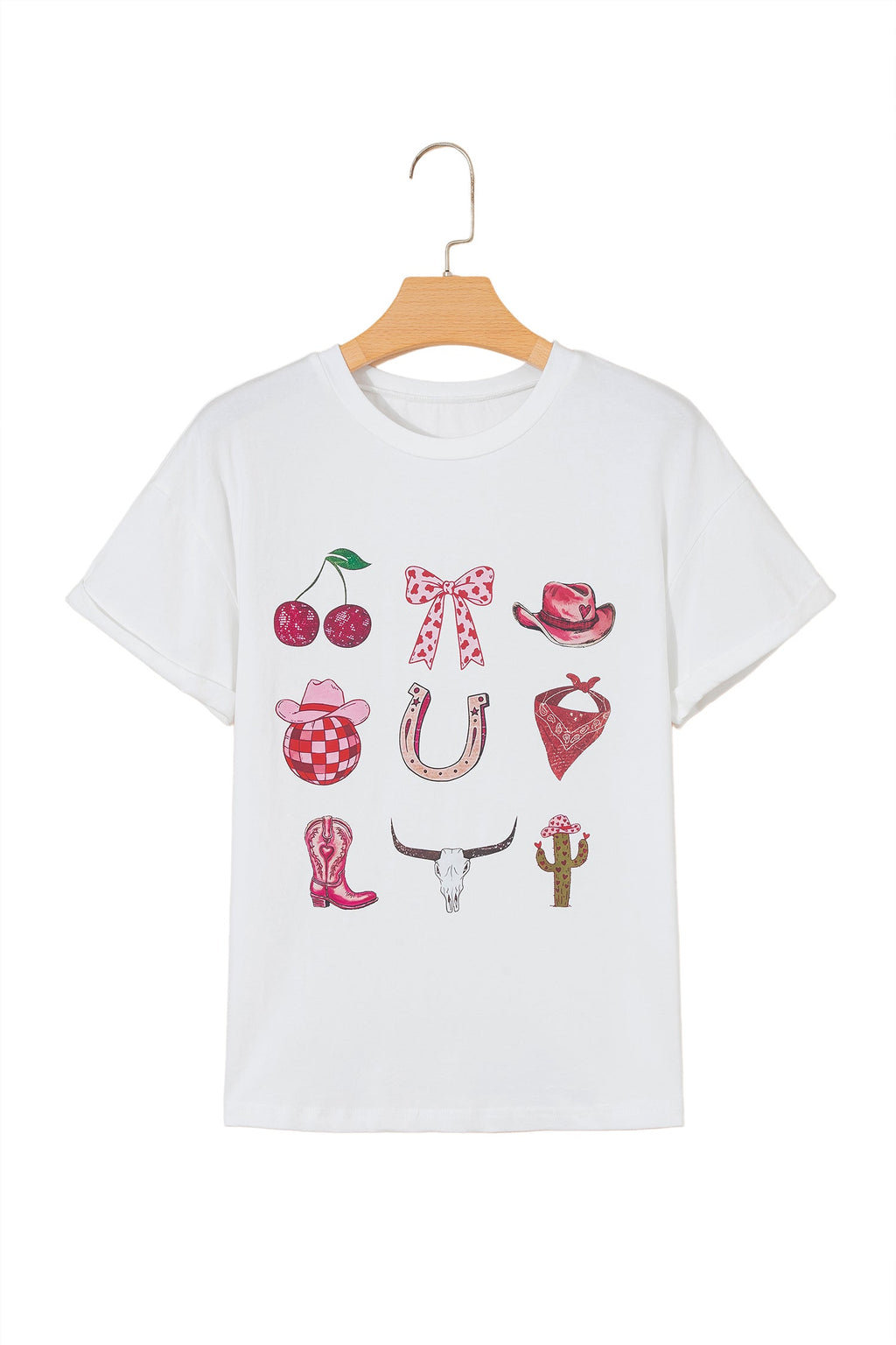 WESTERN COWGIRL TEE TOP