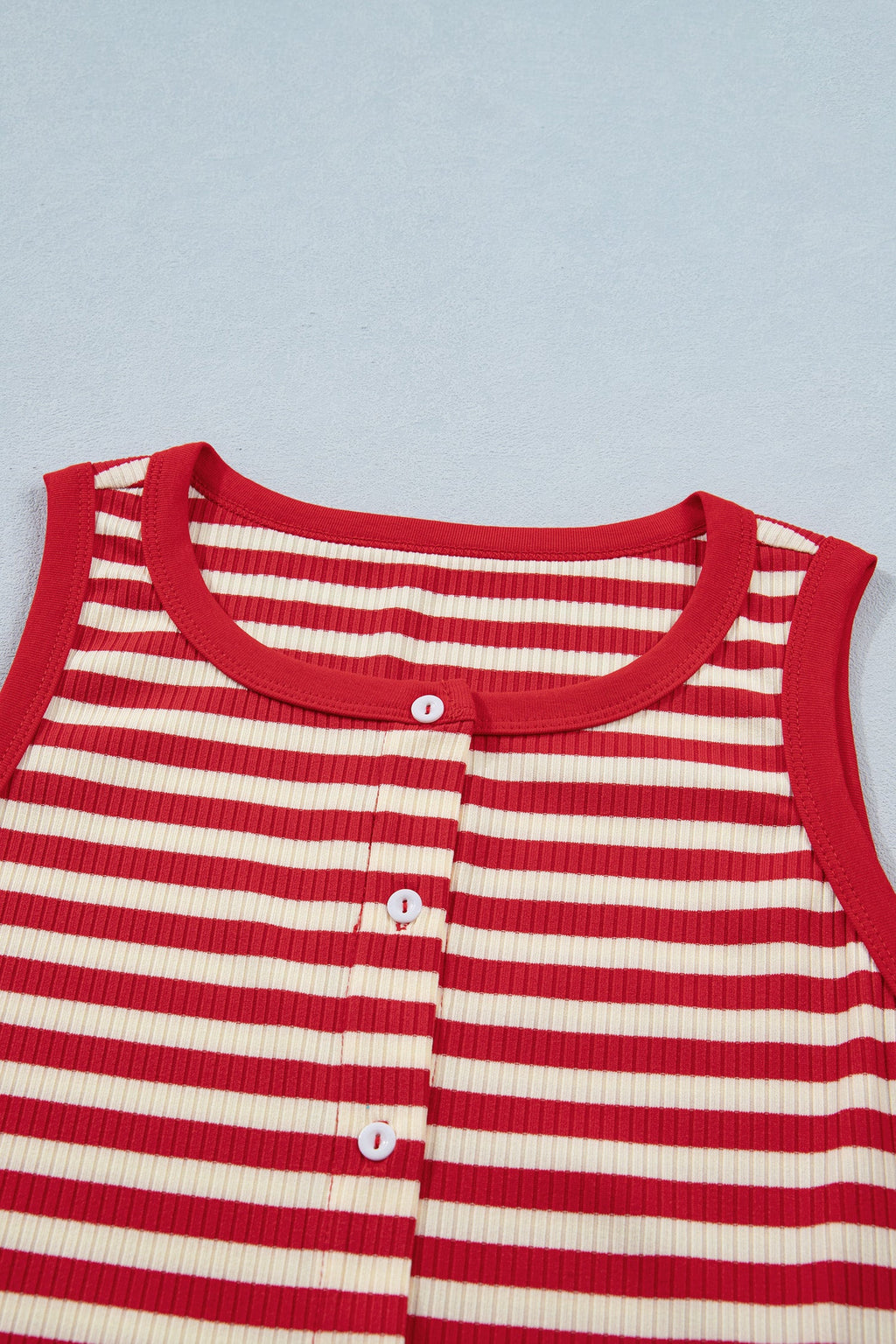 STRAWBERRY STRIPE TOP
