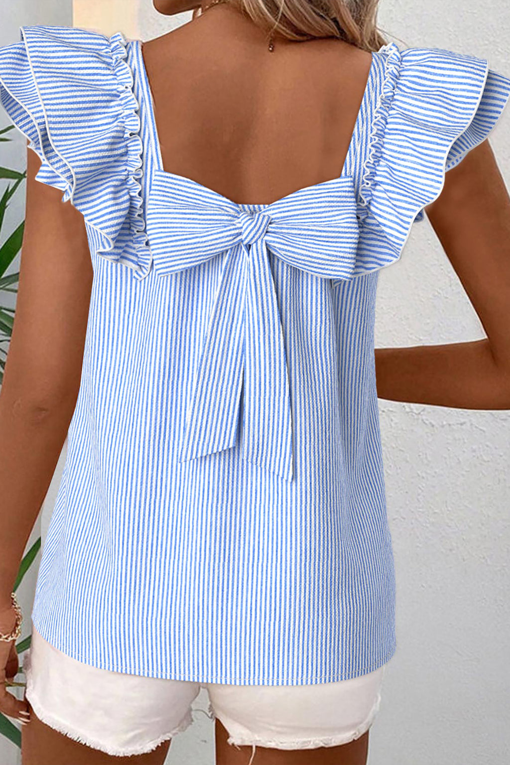 ECLAIR BOW BACK TOP