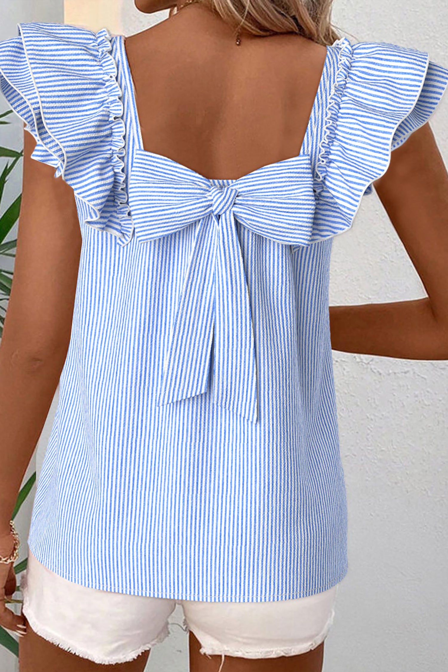 ECLAIR BOW BACK TOP