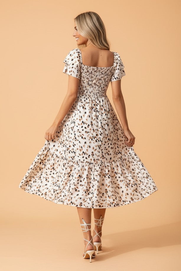 CHARMING LEOPARD DRESS
