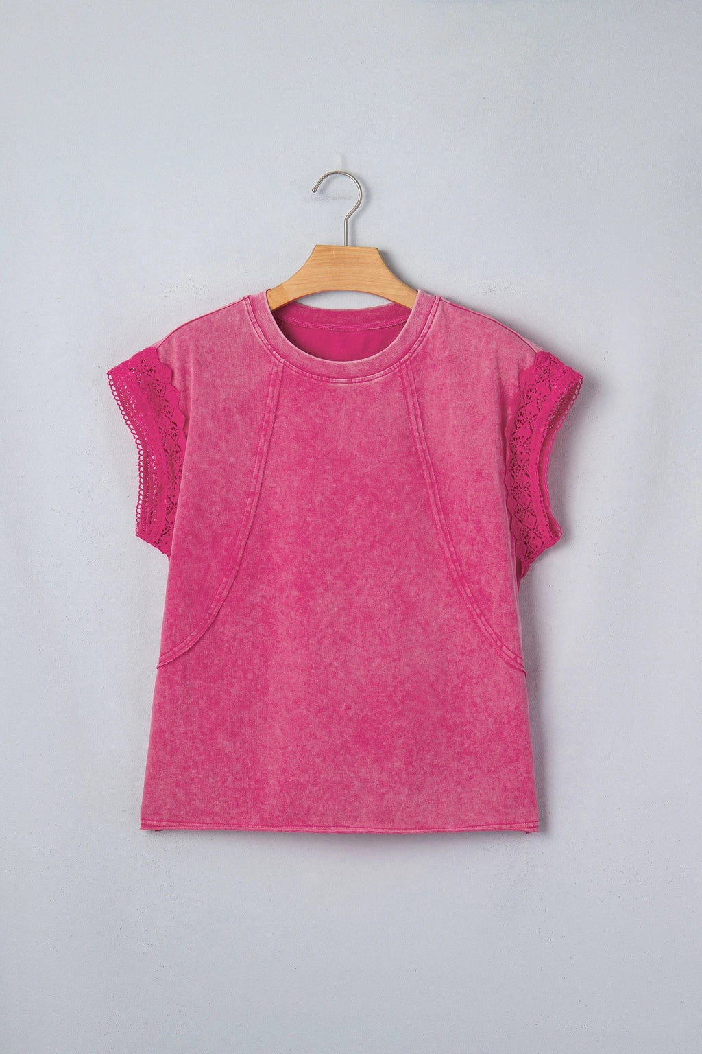 LACEY BIGHT PINK TOP