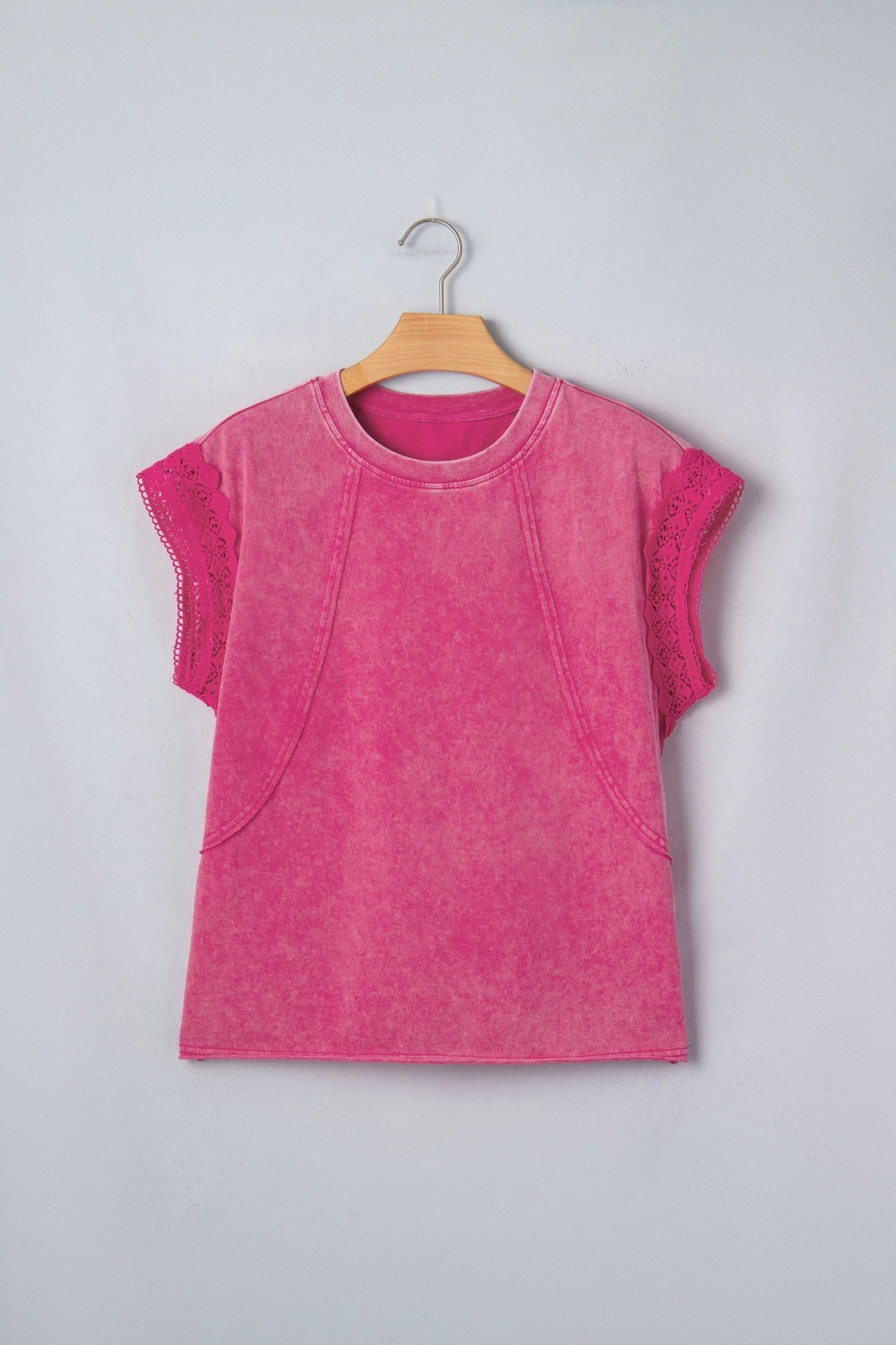 LACEY BIGHT PINK TOP