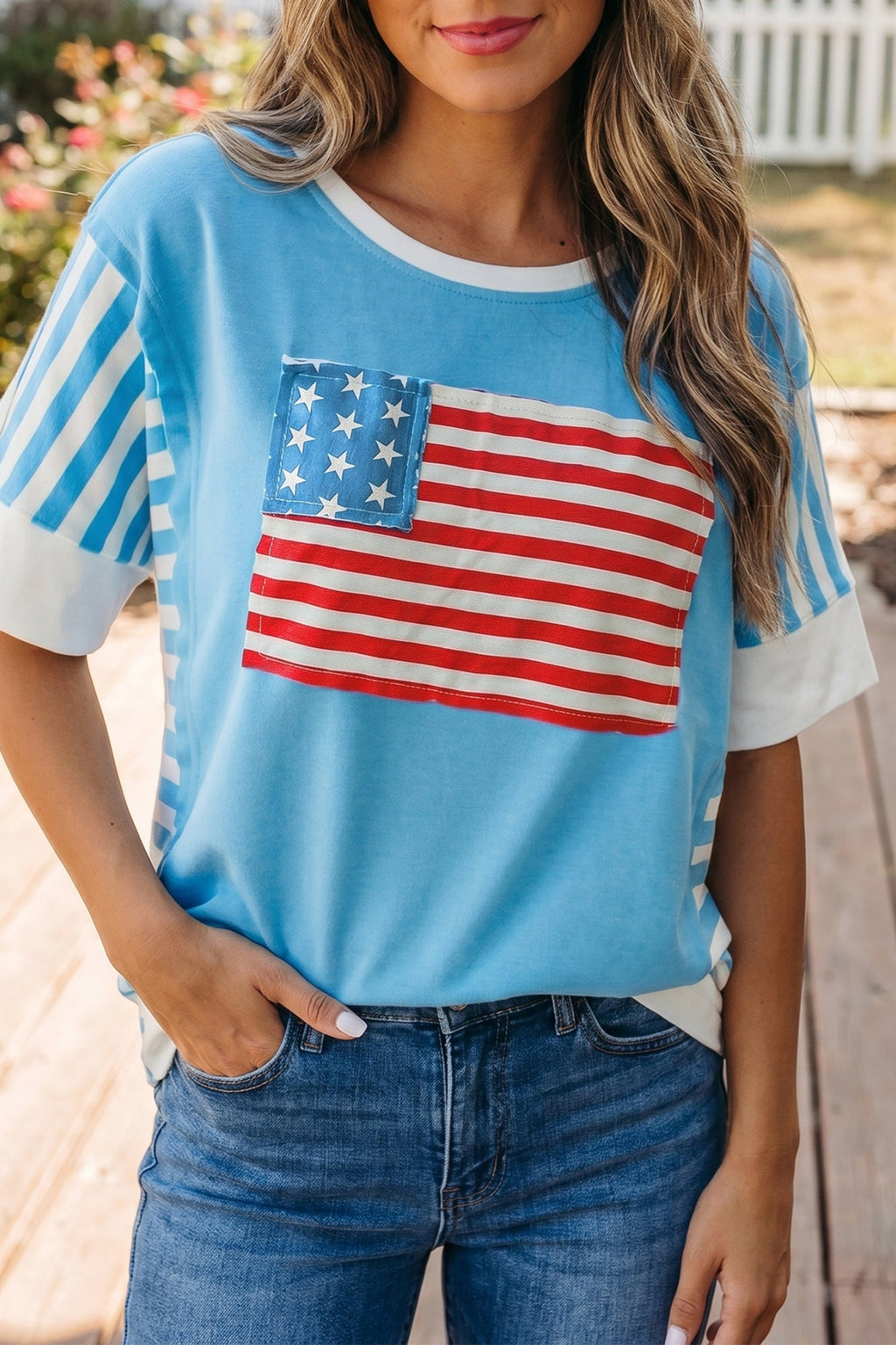 FLAG COLORBLOCK TOP