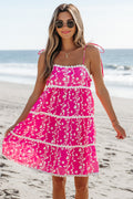 HOT PINK BEACH DRESS