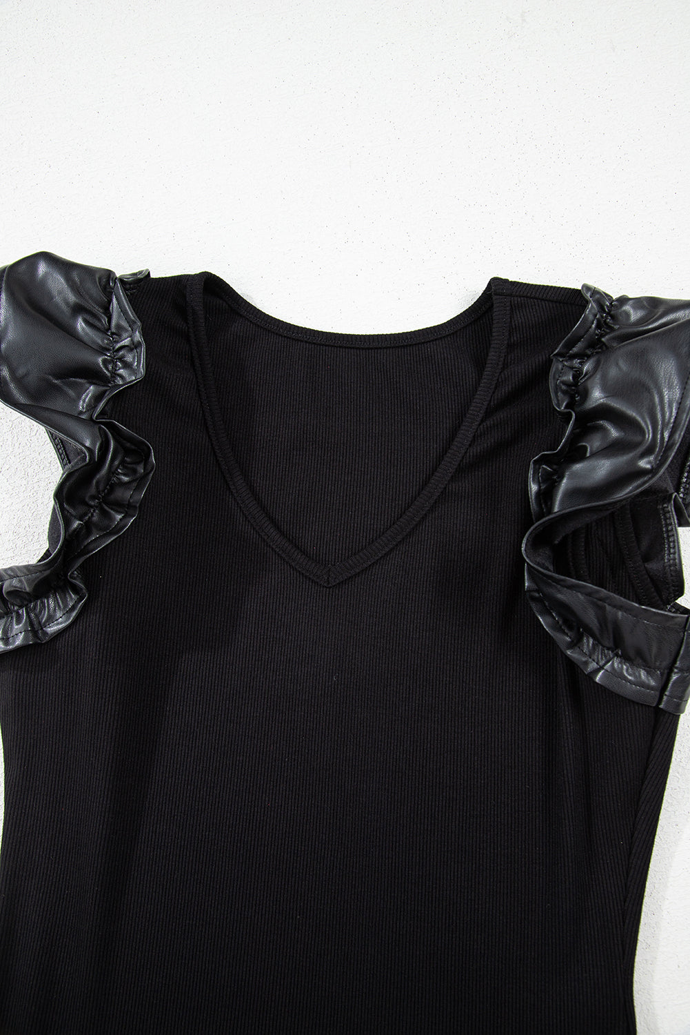 LEATHER & SASS TOP