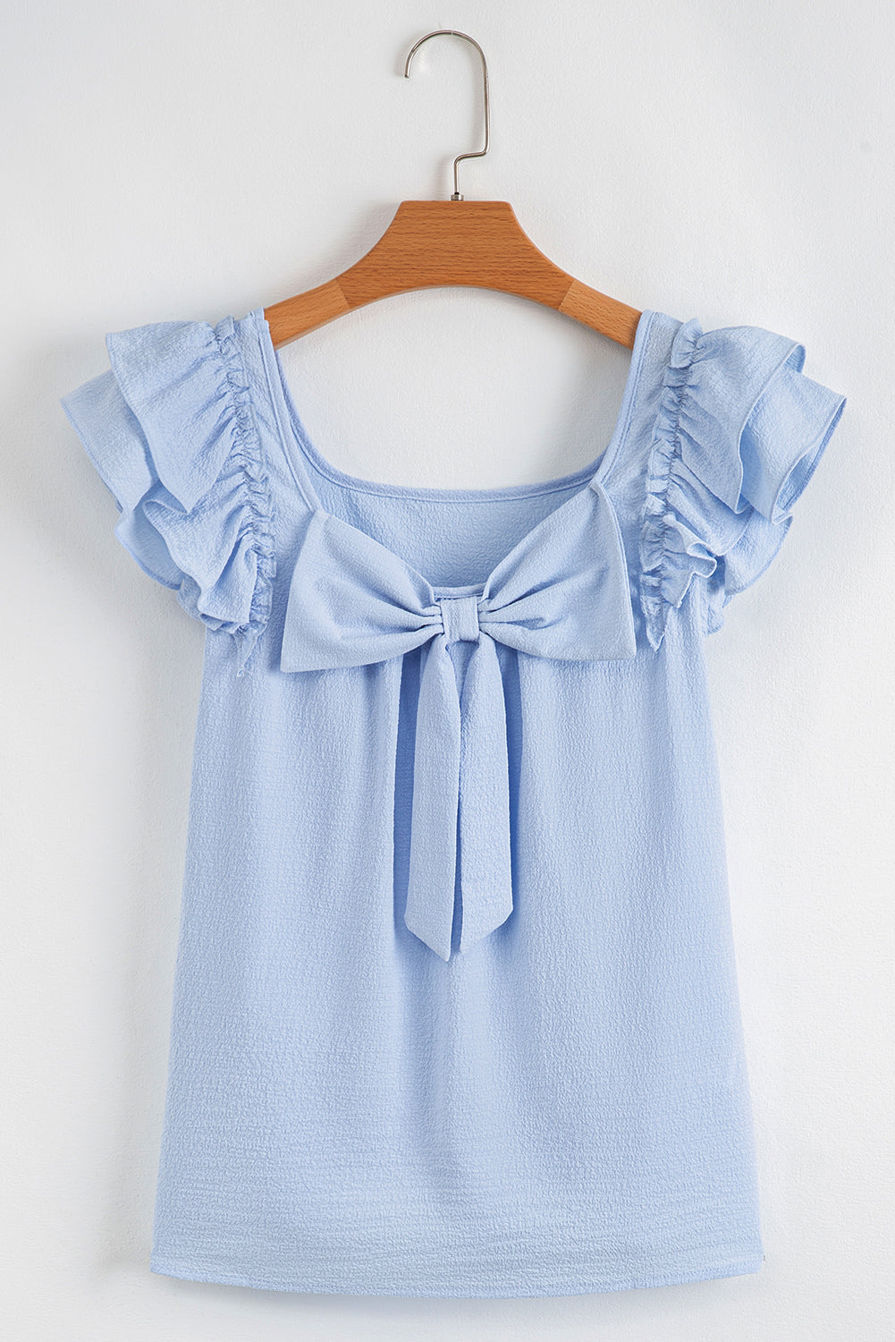 MACARON RUFFLE TOP