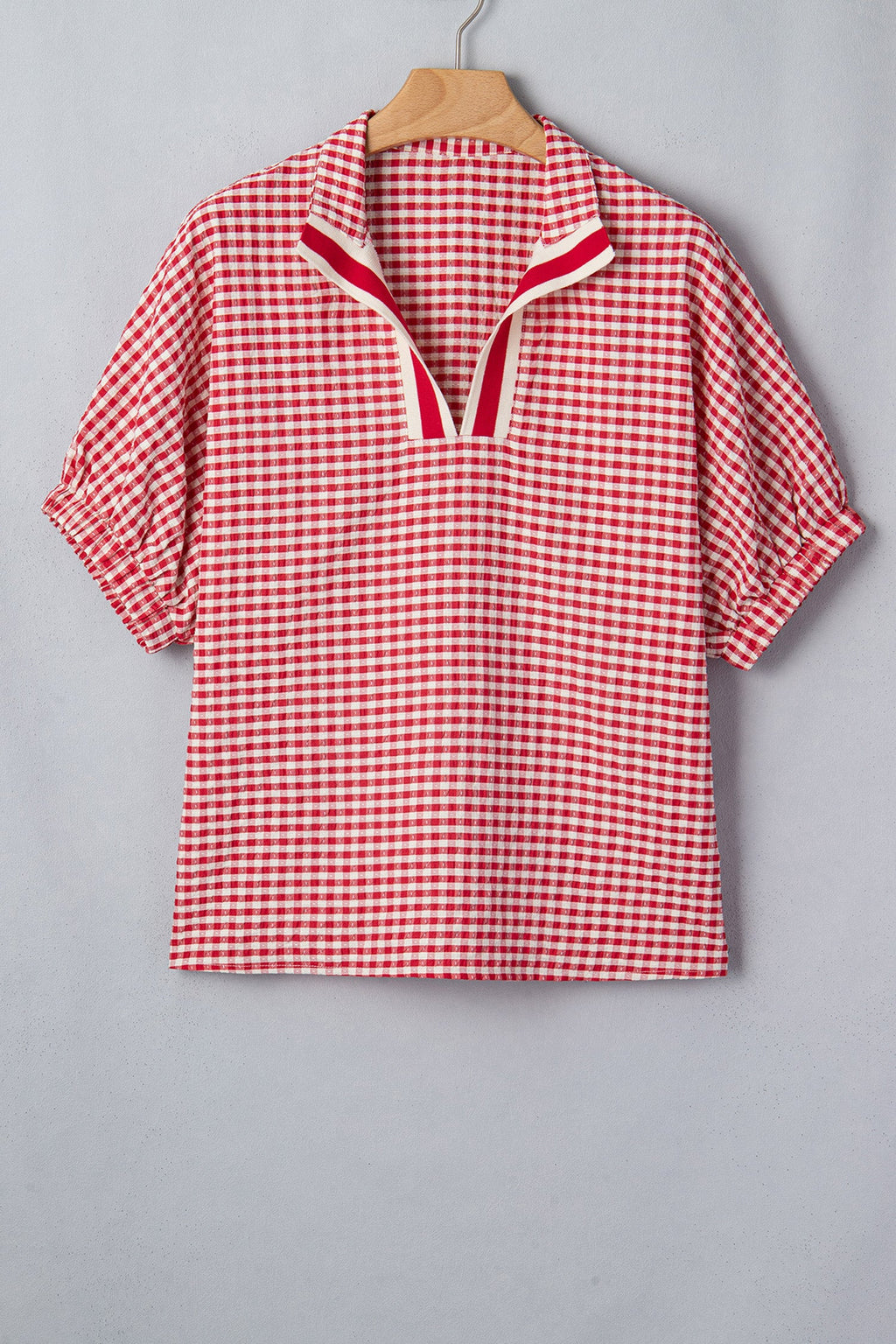 GINGHAM AMERICAN PICNIC TOP