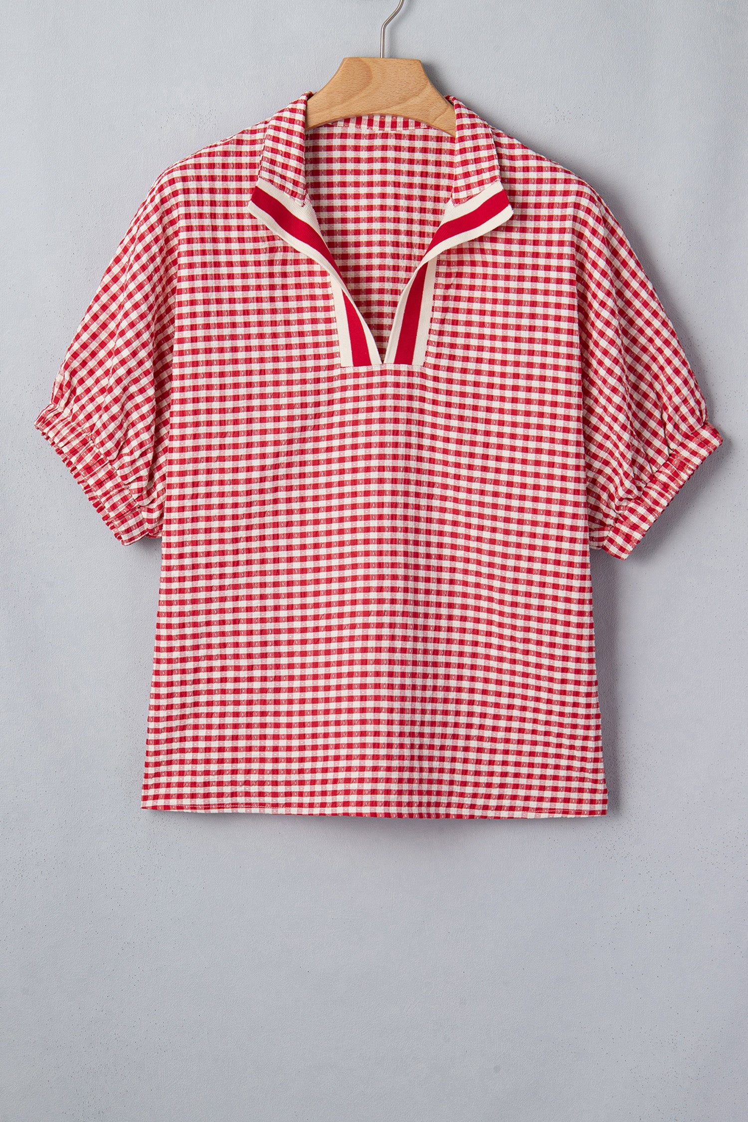 GINGHAM AMERICAN PICNIC TOP