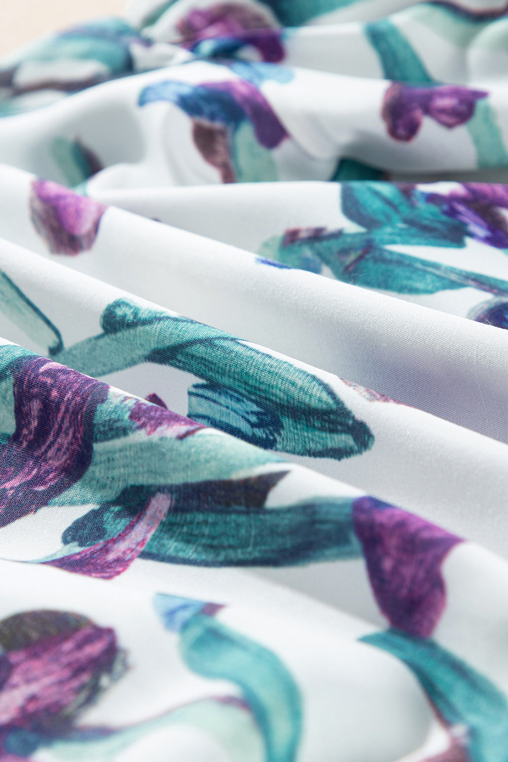 ELISE FLORAL PURPLE TOP