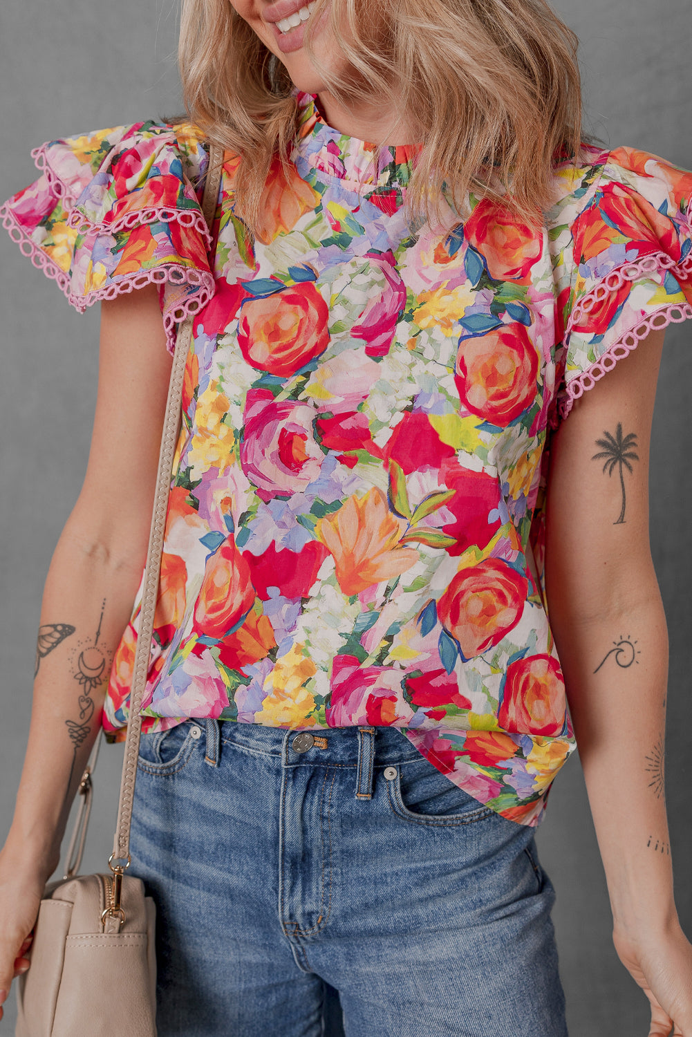 GARDEN OF FLOWERS TOP