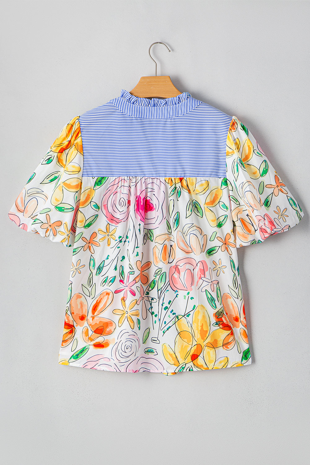 CHATEAU ROSE STRIPE TOP