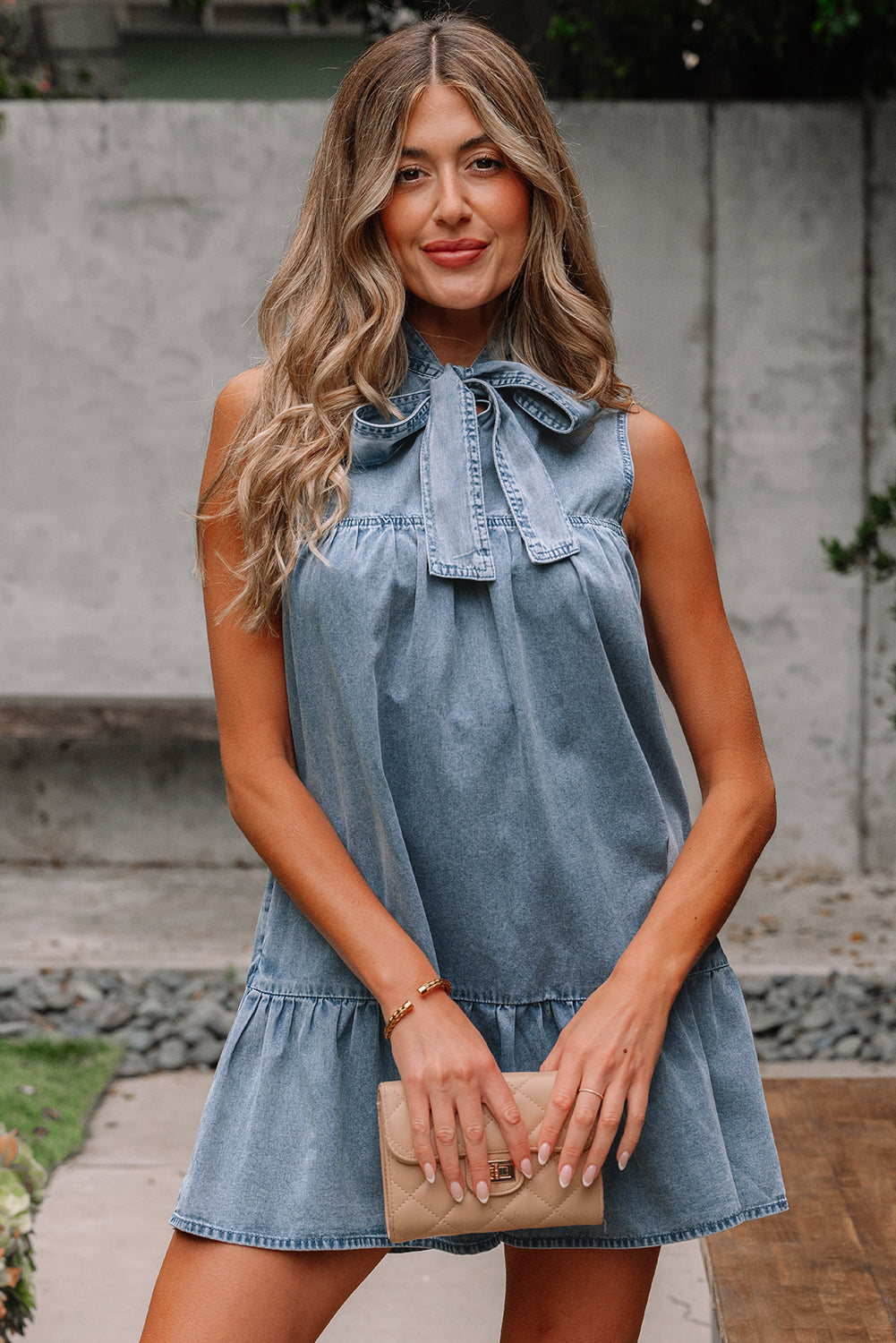 MADAM DENIM DRESS