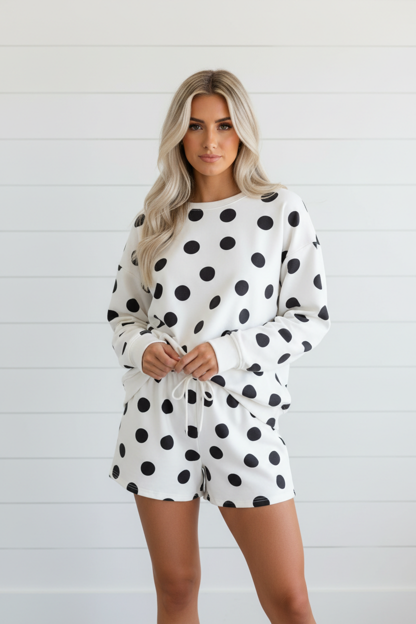 MARIE POLKA DOT SET