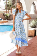 LOVELY HYDRANGEA DRESS