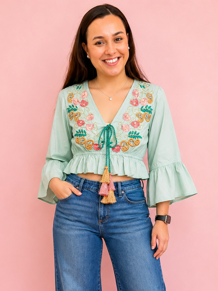 BONITA IN PARIS MINT TOP