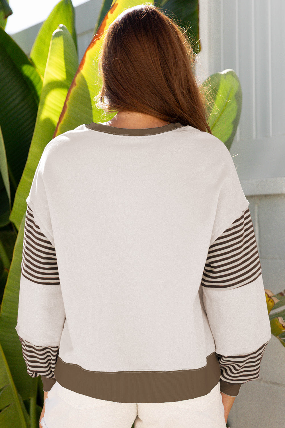 JACY COLORBLOCK SWEATERSHIRT