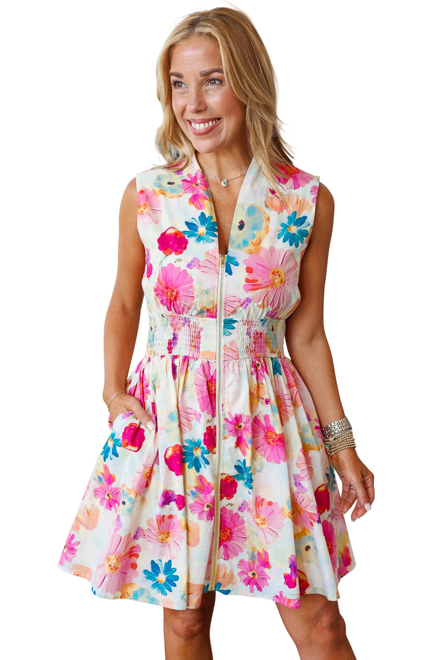 VIBRANT DAISY DRESS