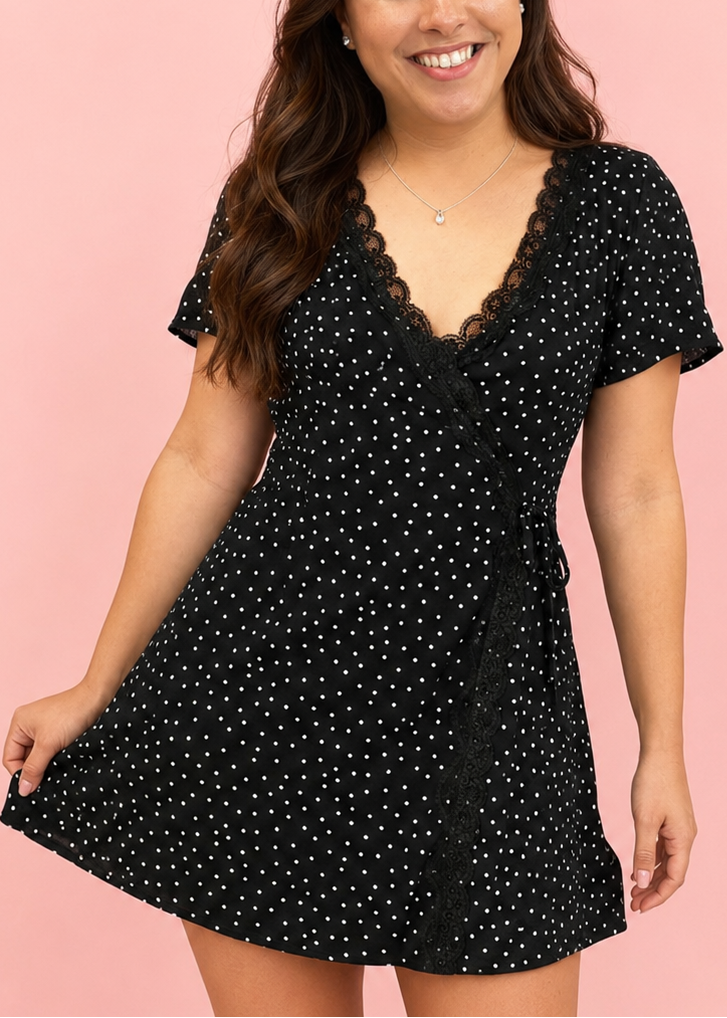 LACE IN PARIS DRESS