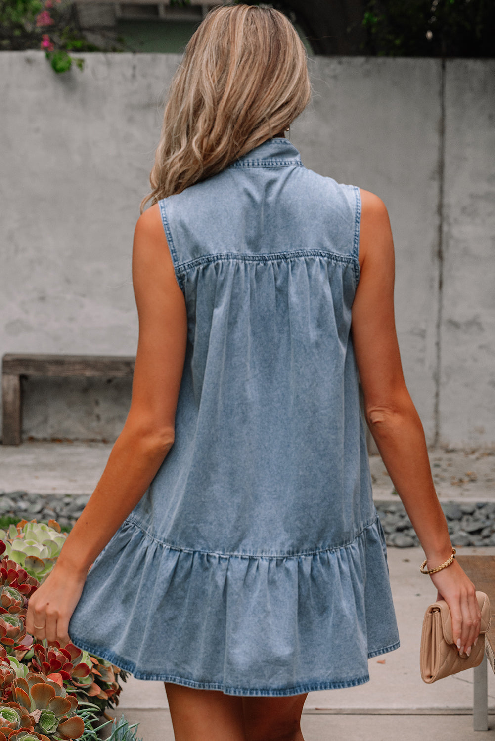MADAM DENIM DRESS