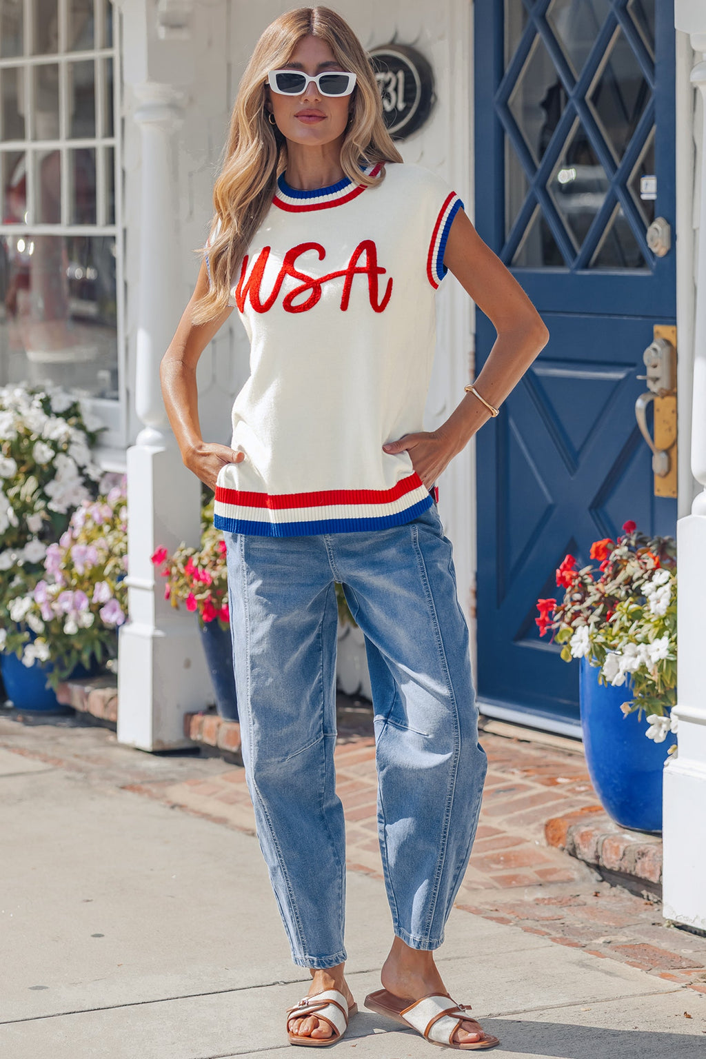 JESSICA'S USA TOP