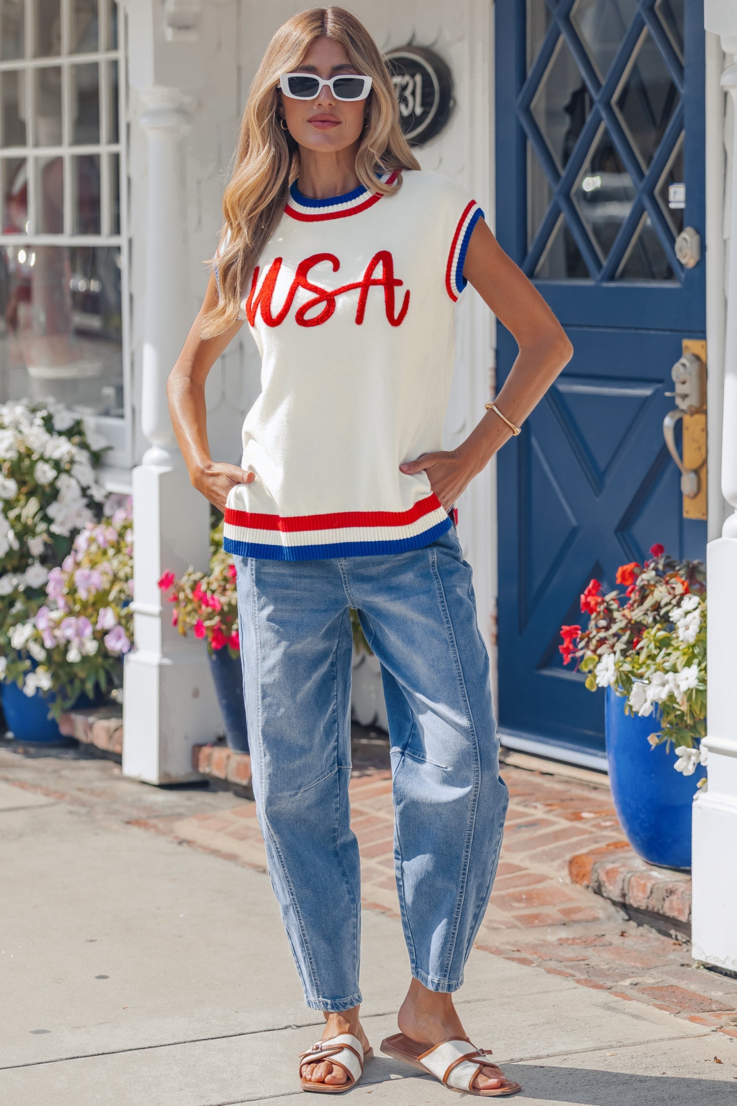 JESSICA'S USA TOP