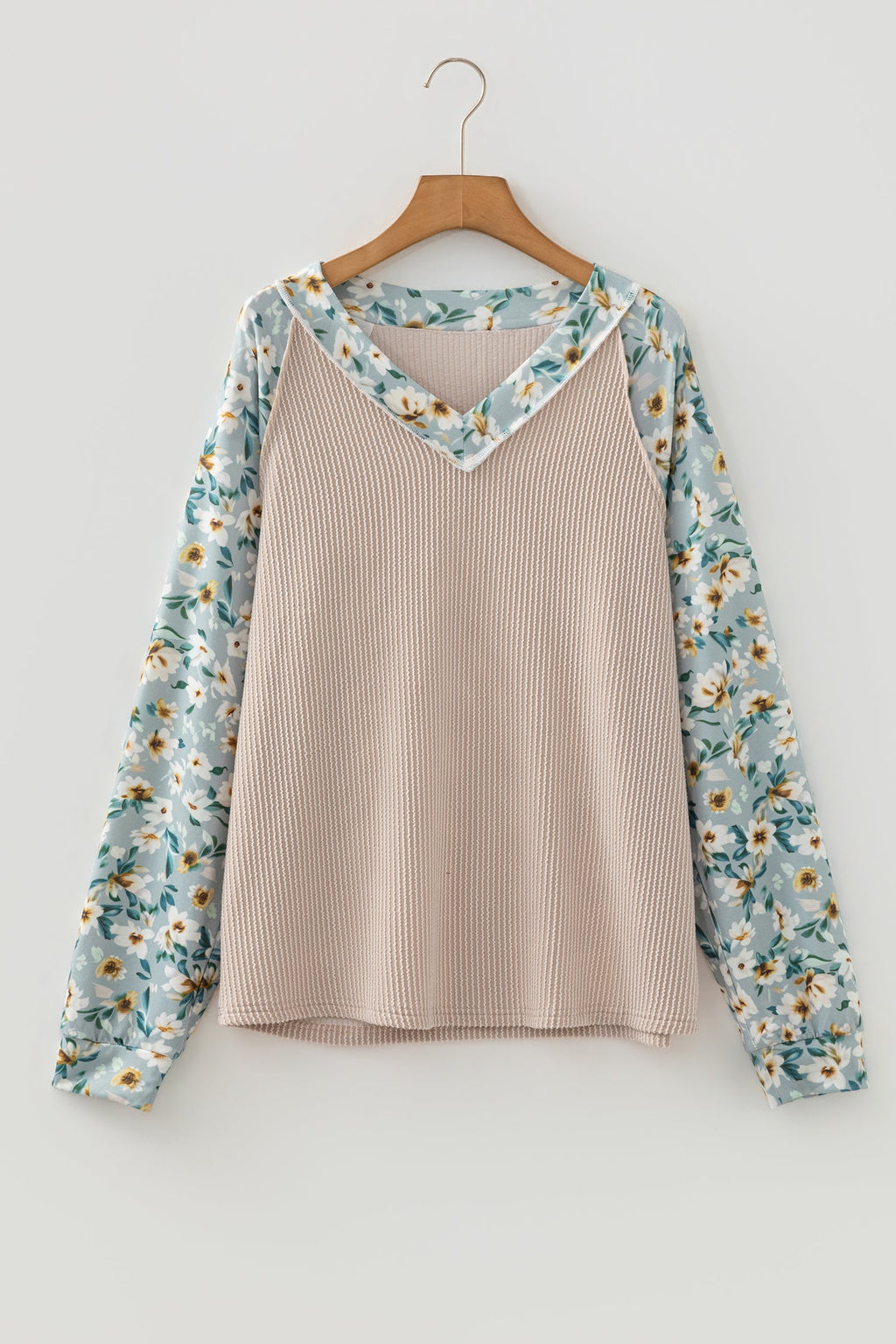 TESSA FLORAL SWEATER TOP