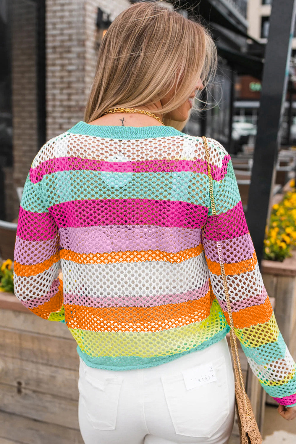 ROSE RAINBOW TOP