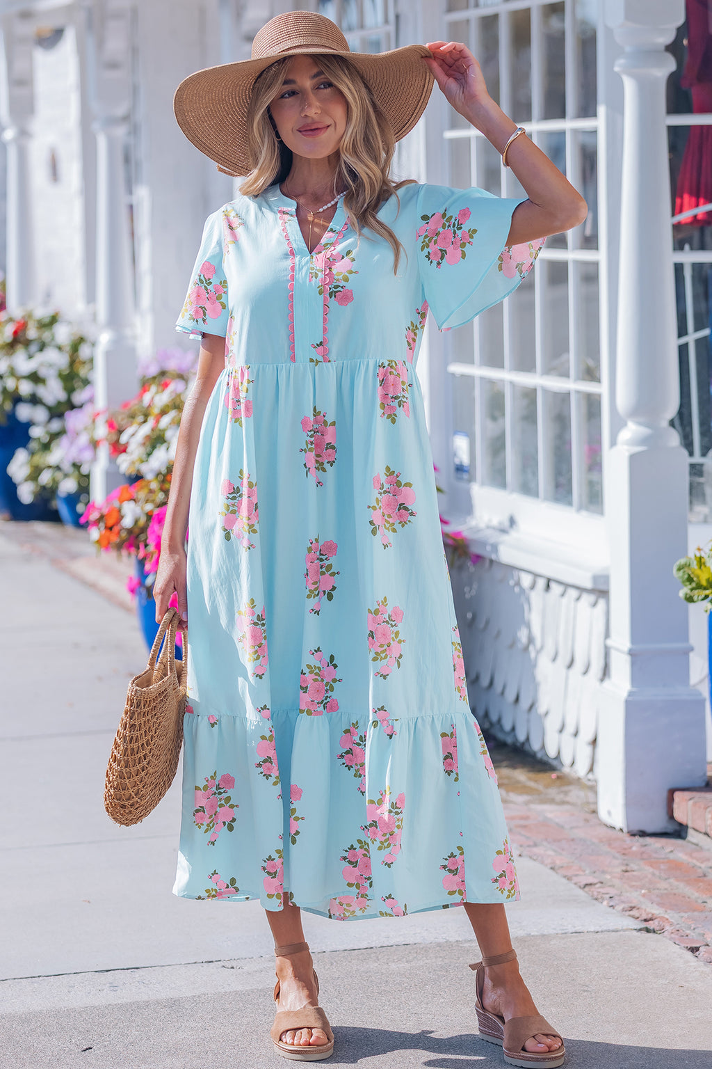 MONICA'S SHOPPING DATE DRESS