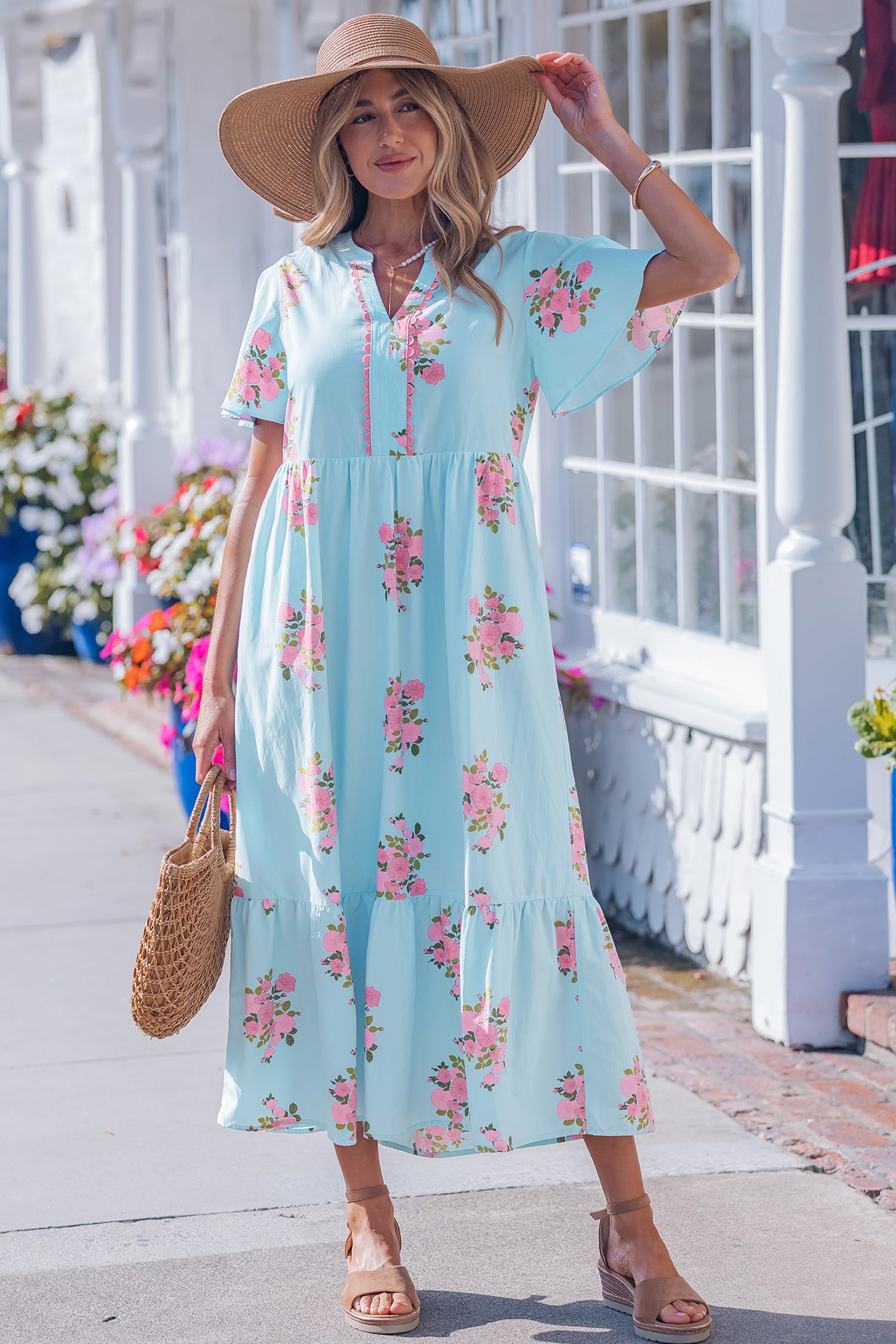MONICA'S SHOPPING DATE DRESS