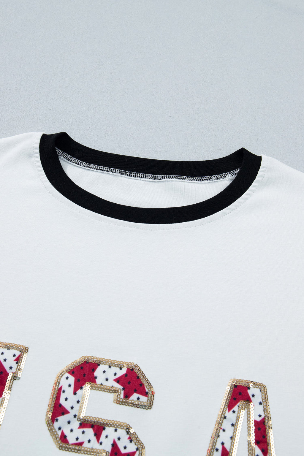 SEQUIN USA TOP