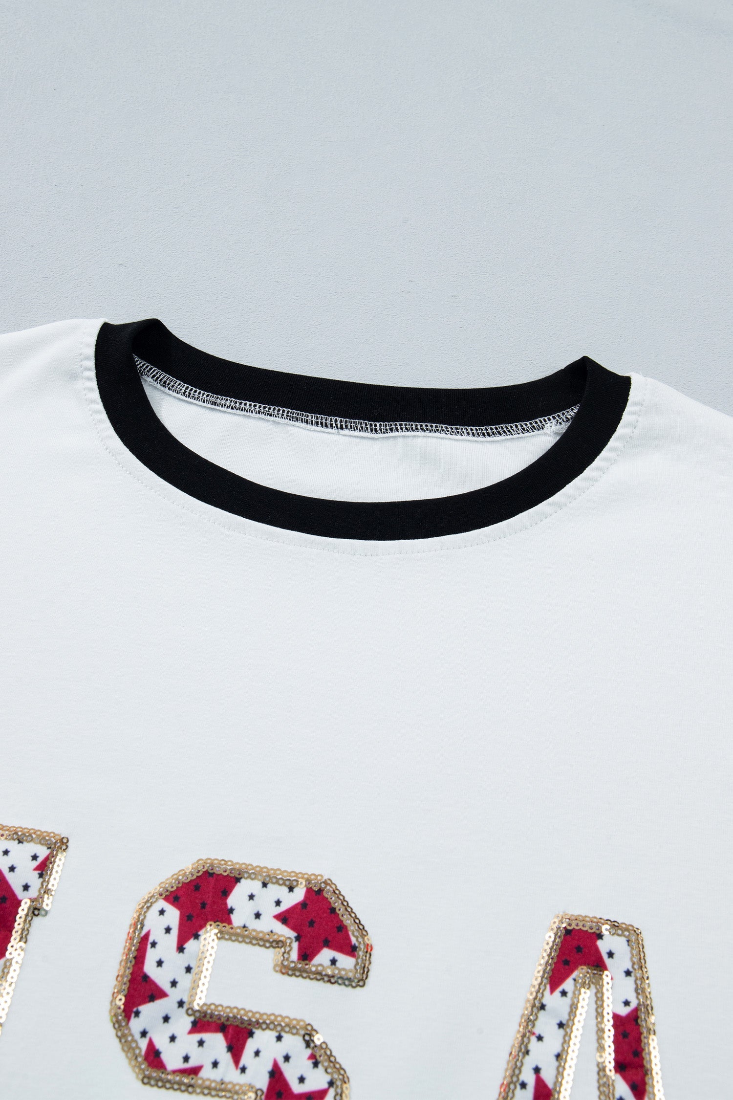 SEQUIN USA TOP