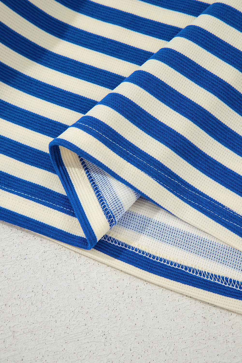 PAISLEE FLUTTER STRIPE DRESS