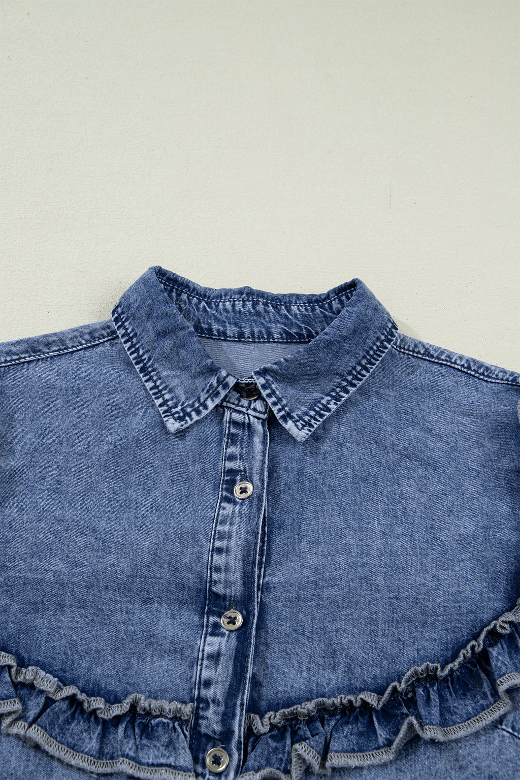 BLUE VINTAGE TOP