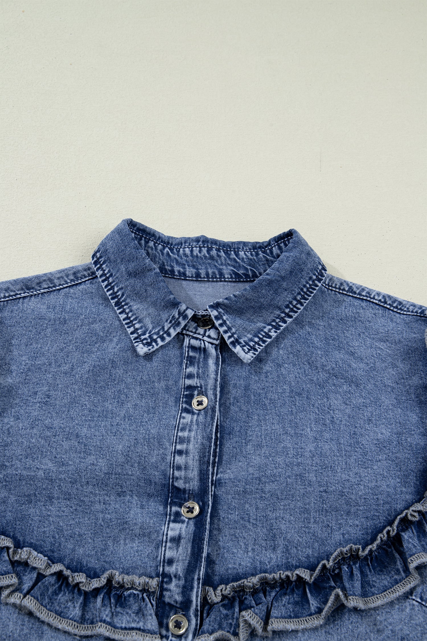 BLUE VINTAGE TOP