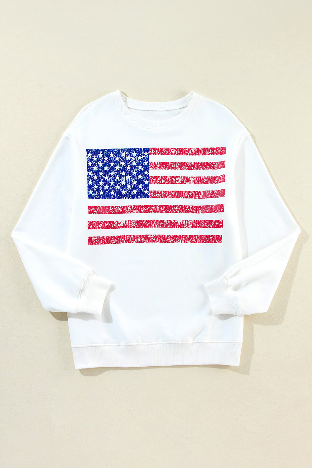 USA LONG SLEEVE FLAG TOP