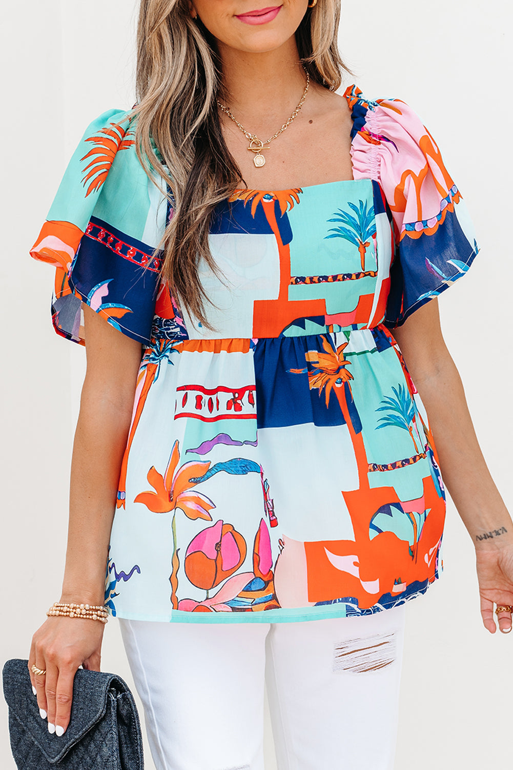 TROPICAL DOLL TOP