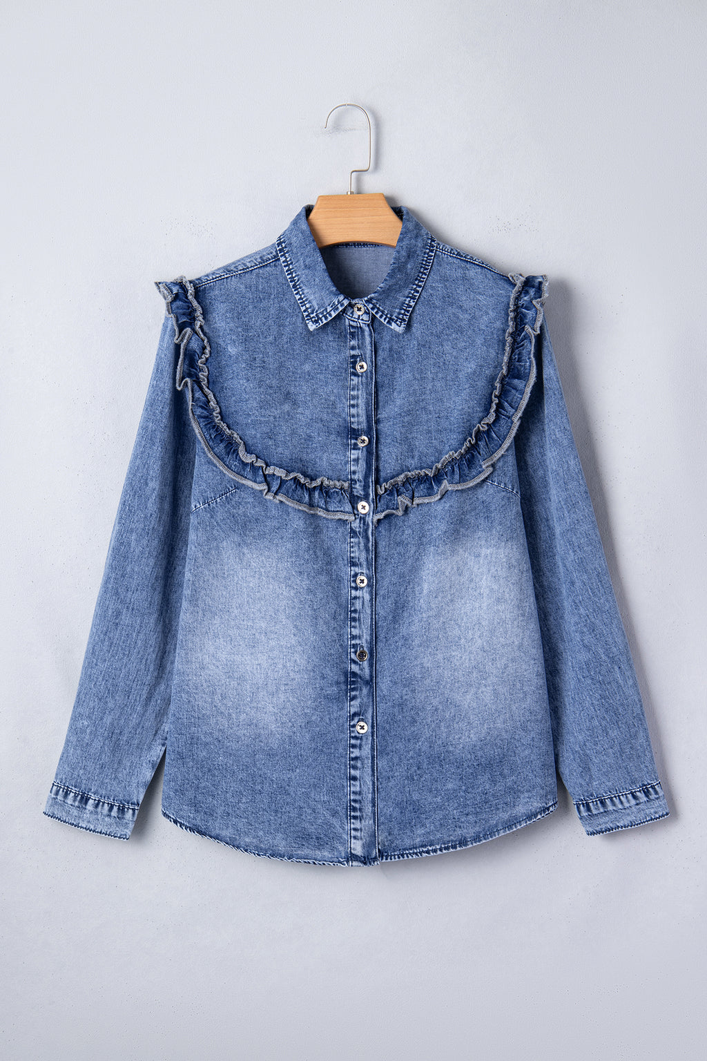 BLUE VINTAGE TOP