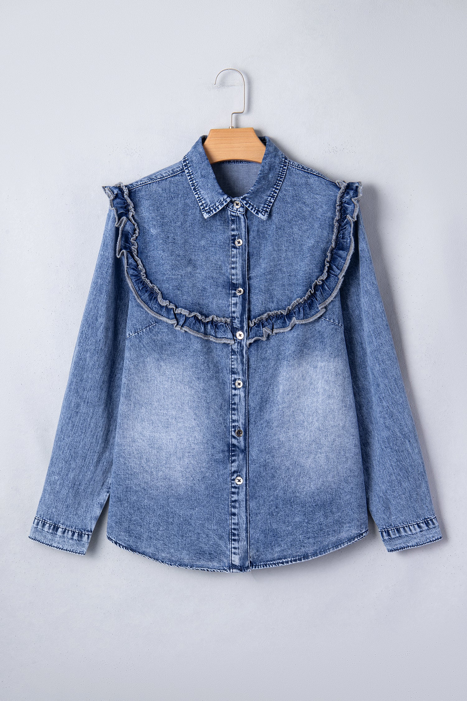 BLUE VINTAGE TOP