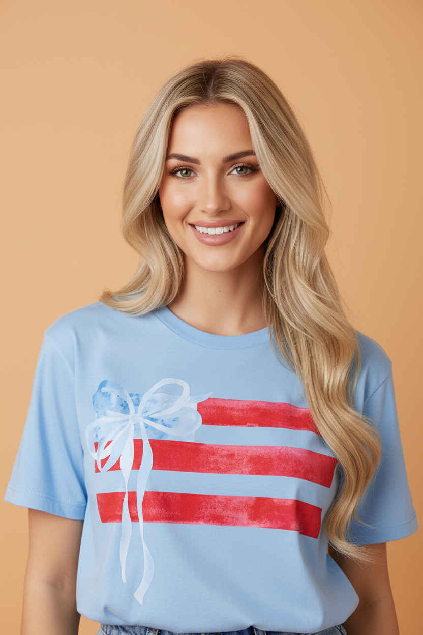 NIKKI'S FLAG TOP