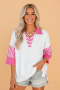 SPORTY COLORBLOCK TOP