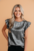METALLIC MAMA TOP