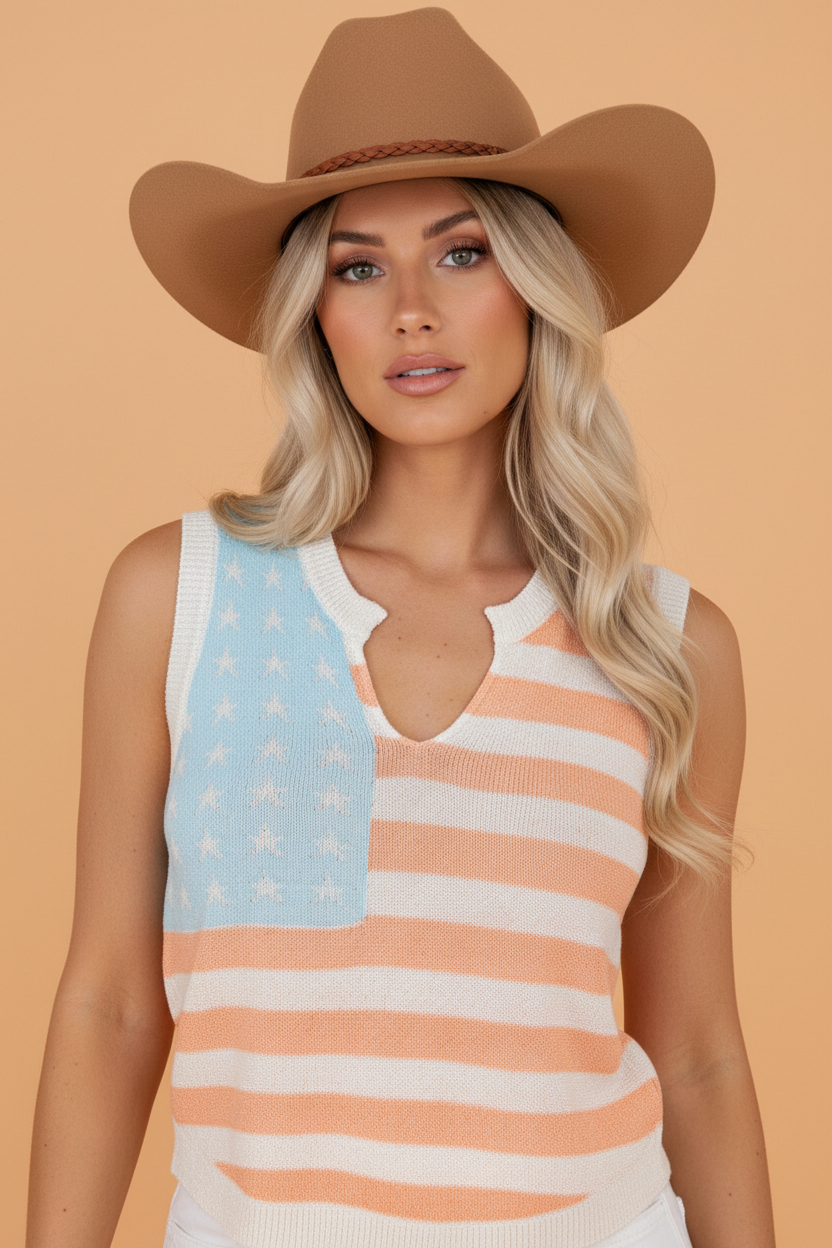 KELLY USA TANK TOP