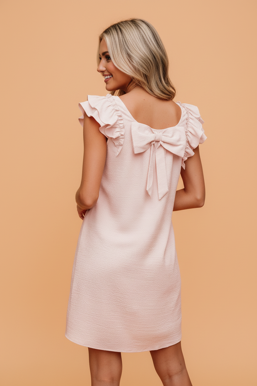 GAIL’S BOW BACK DRESS